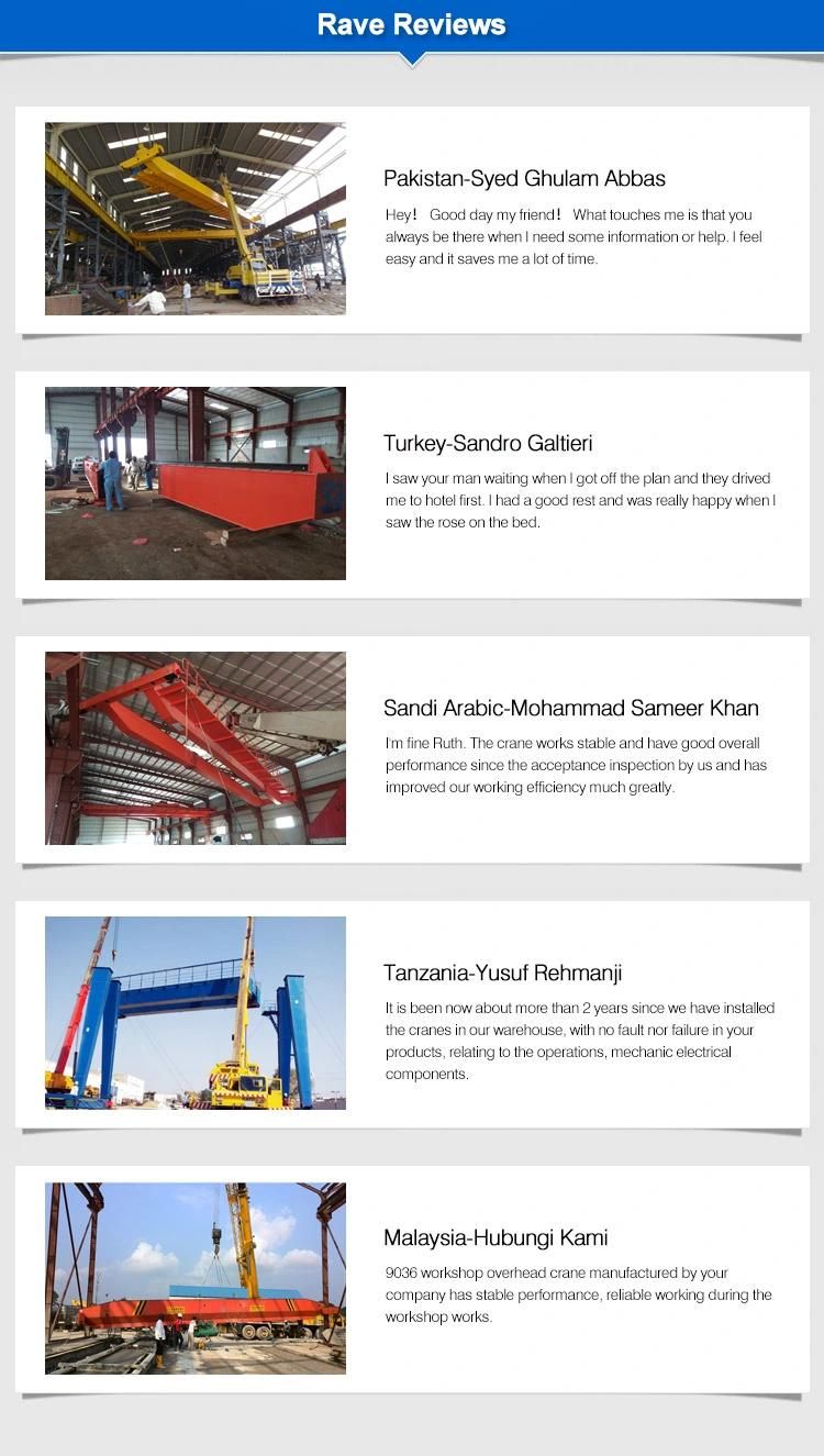 Electric Rail Traveling Gantry Crane Single Girder 5ton