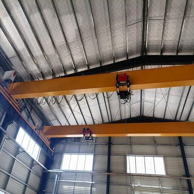Dy Workshop Hoist Double Beam Overhead Bridge Crane 1ton