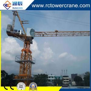 Construction Using 8ton Luffing Tower Cranes with Ce ISO for Building Construction Site