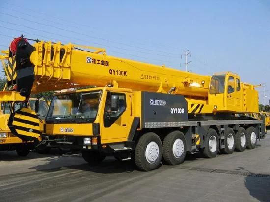 100 Ton Hydraulic Mobile Telescopic Boom Truck Crane Qy100K-I