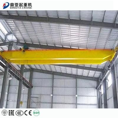 Dy Workshop Hoist 10t 16t 20t Double Beam Overhead Bridge Crane