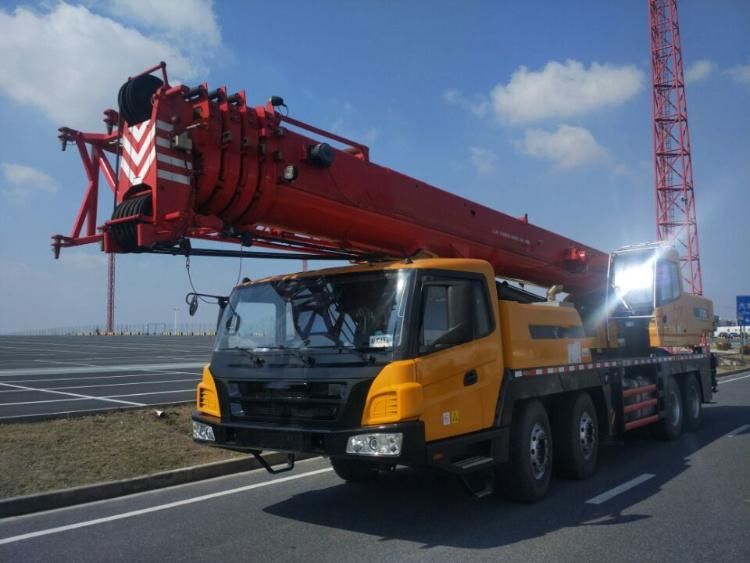 Hydraulic 50 Tons Mobile Truck Crane with 5-Section Boom Stc500s Stc500e