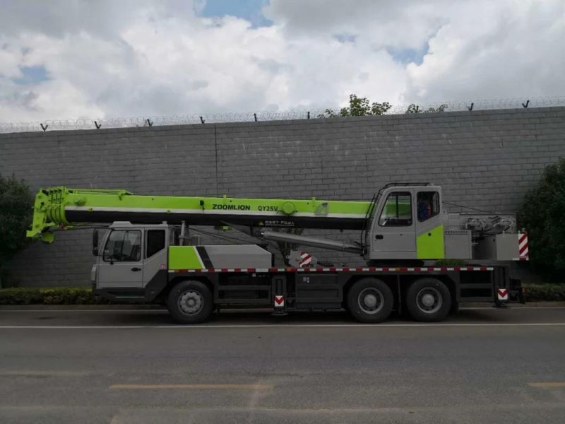 New Lifting Machinery Zoomlion 25ton 50t 70 Ton Telescopic Boom Hydraulic Mobile Truck Crane Qy25V552