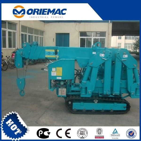 Foldable 3 Ton Mini Spider Crawler Crane with RC