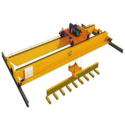 QC Type 5~32tons Electromagnetic Double Girder Overhead Crane Price