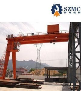 Mbh 15~20t Double Girder Semi Gantry Crane with Demag Quality