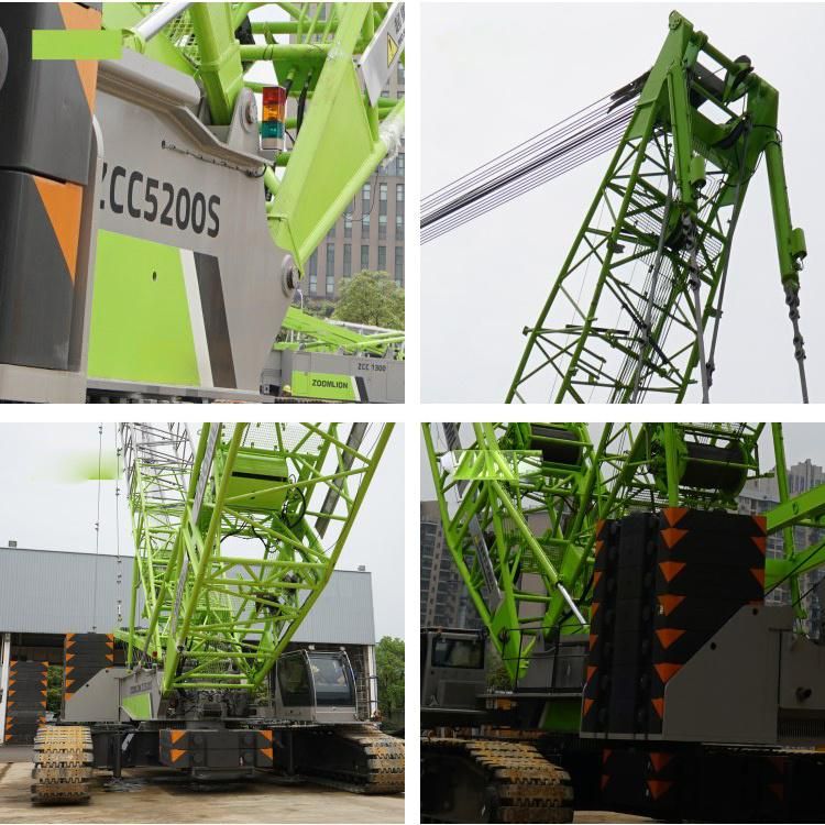 Zoomlion 400 Ton Huge Duty Cycle Zcc5200s Dragline Hydraulic Crane