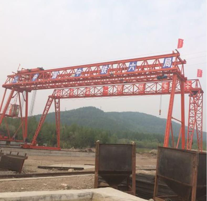 Railway Construction Gantry Crane for Precast Concrete Bridge Girder Erection