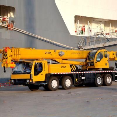 Hydraulic Truck Crane 50 Tons Mobile Crane Qy50K for Sale to Uzbekistan