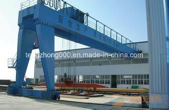 2-10 Ton Semi-Gantry Crane with Electric Hoist for Workshop and Logstics