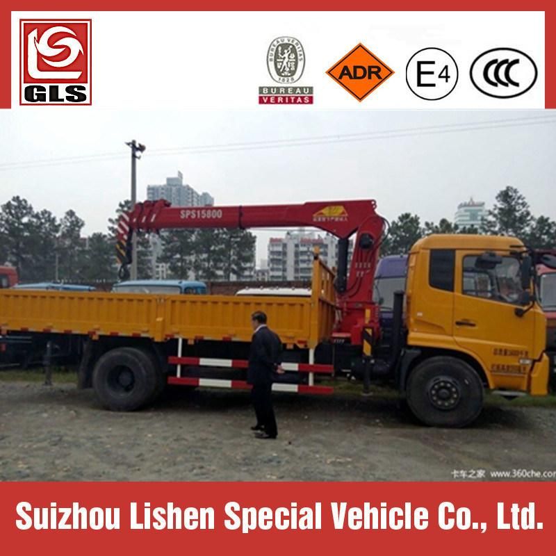 Dongfeng 4X2 Truck Mounted Crane 5/6/8ton Knuckle Crane Truck