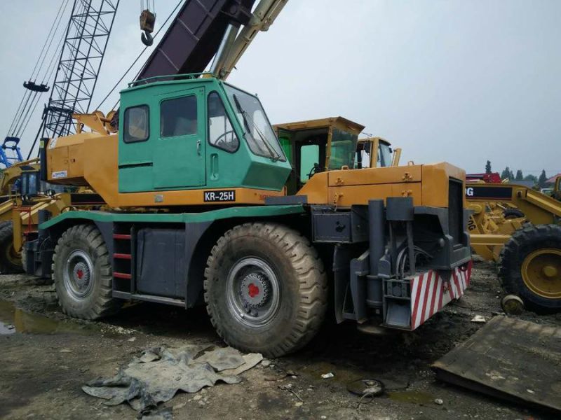 Used Kato 25t Rough Terrain Crane with Good Condition in Low Price for Hot Sale