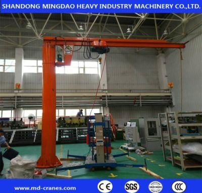 0.5ton Steel Rails Fly Jib Crane with Design Drawings