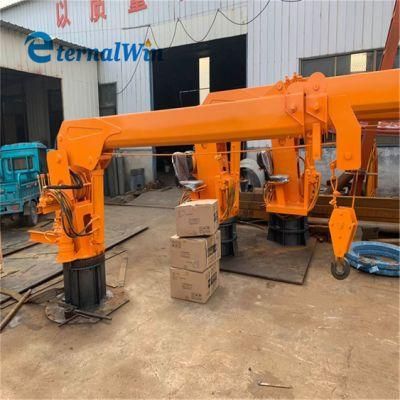 Telescopic Ship Marine Deck Hydraulic Knuckle Telescopic Boom Crane