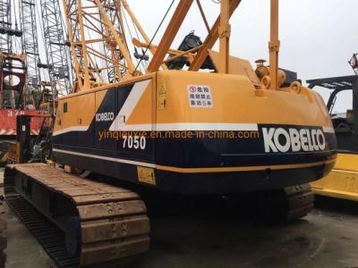 Used Kobelco 45t Crawler Crane Kobelco 7050 /Kobelco Crane/Kobelco Crawler Crane 7050/Kobelco 7055 Crawler Crane for Sale