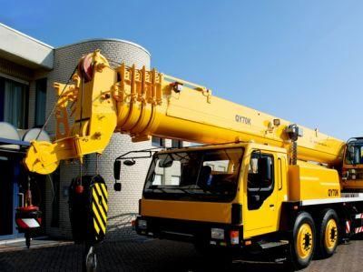 China 70ton New Mobile Crane 5-Booms Qy70kh 60m Lifting Height
