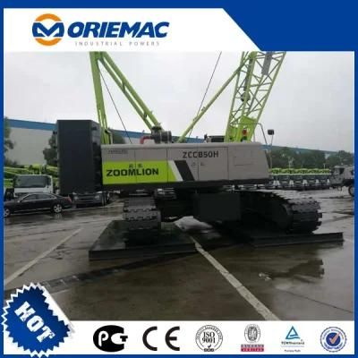 New Zoomlion 55ton Lattice Boom Crawler Crane Zcc550h-1