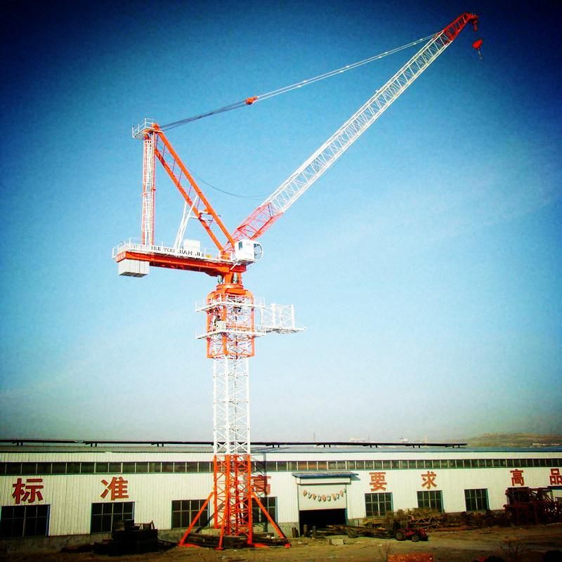 China Manufacture D125-5020 Tower Luffing Crane of Construction Crane for Sale