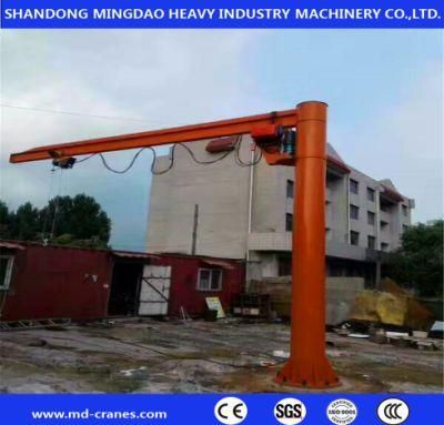 Motor Rotation Arm Lift 1000kg Jib Crane for Sale