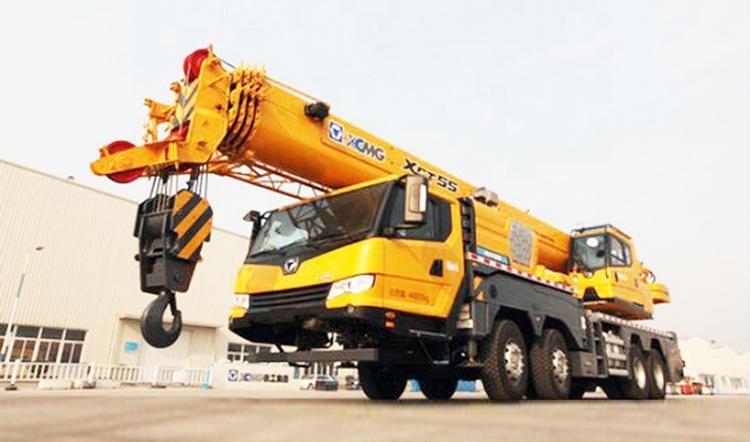 XCMG Official Xct55L5 55tons Tekescopic Truck Crane Price