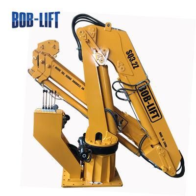 Small Knuckle Boom Marine Fish Boat Crane with CE