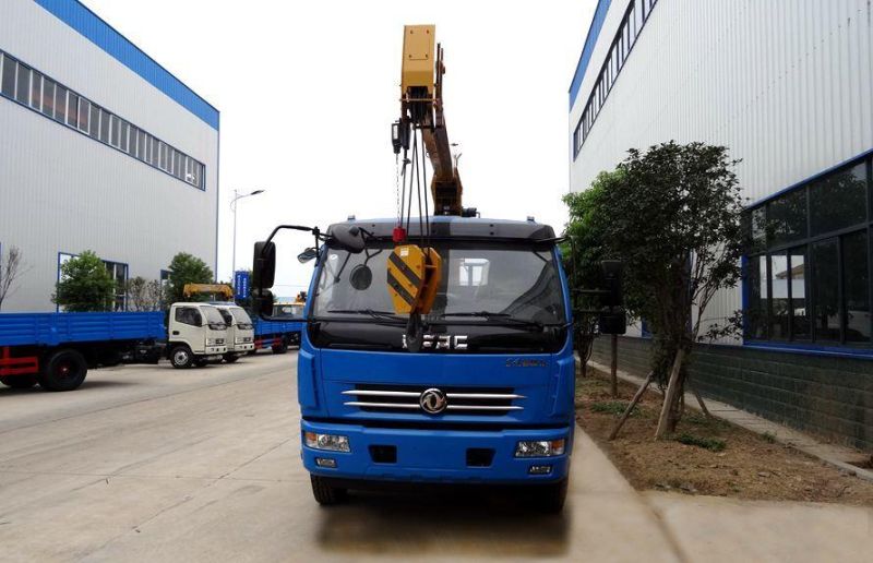 3ton-4tons Dongfeng Truck with Mobile Cranes Heavy Duty Crane Truck Mounted Straight 4-Arm Telescoping Boom Crane