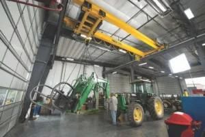 New Design Workshop Double Girder Overhead Crane for Sale