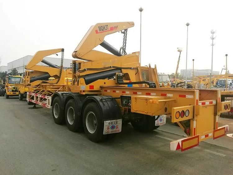 China Official Mqh37A Lifting Crane Truck Container Side Lifter