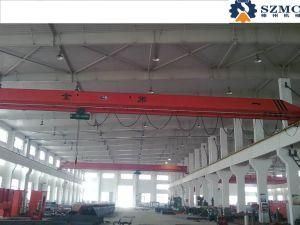 11t Single Girder Beam Workshop Bridge Overhead Crane with Hoist