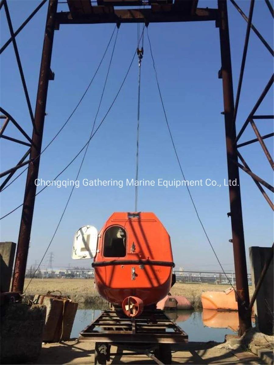 50 Kn-170 Kn Solas Gravity Luffing Arm Type Davit for Enclosed Lifeboat