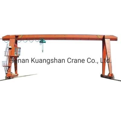 Electric Rail Traveling Gantry Crane Single Girder 5ton