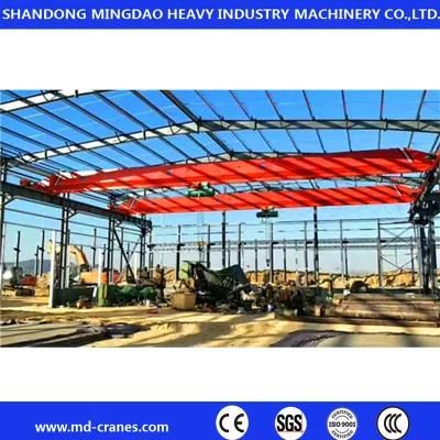 Single Girder 5tons 10 Tons Overhead Bridge Cranes for Lifting Rebar