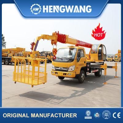 China Manufacture Double Crane Machinery 5t Hydraulic System Truck Crane for Construction