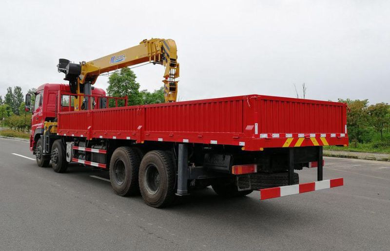 China Cheap Dongfeng 14ton 16ton Construction Truck Crane with Knuckle Telescopic Boom Truck Mounted Crane