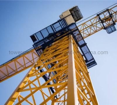 Suntec Construction Tower Crane Qtz125 New Boom Max 65m Load 10 Tons Tower Crane