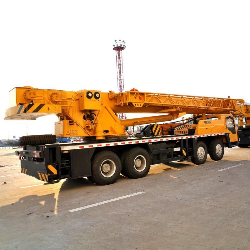 50ton Qy50kd Telescopic Boom Truck Crane Ready Stock