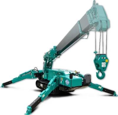 Crawler-Type Crane Spider Crane with Lifting Capacity 5 Tons Spt499