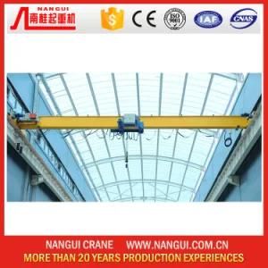 Workshop Electric European Style Single Girder Overhead Crane