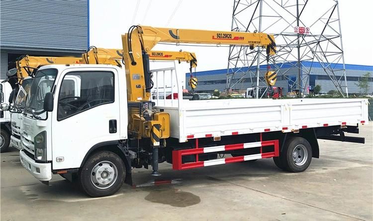 Cheapest Price 3ton Small Truck Mounted Crane Sq3.2sk1q for Construction Machinery