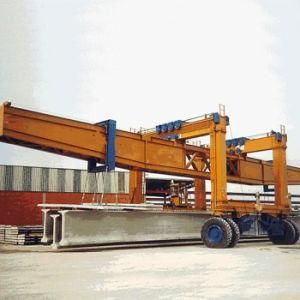 160 Ton 250 Ton Rubber Tyred Mobile Straddle Carrier Gantry Crane