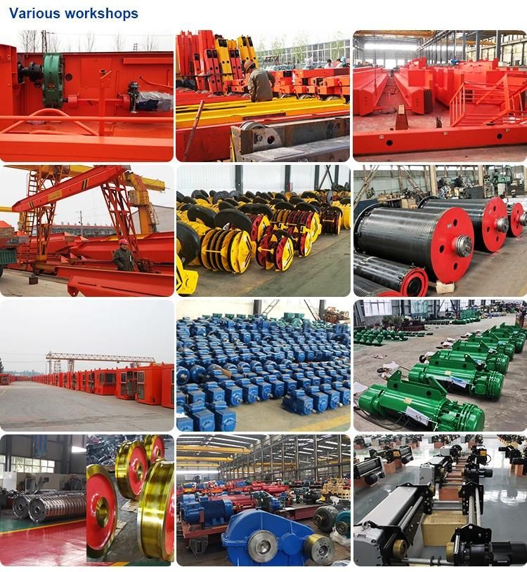Rail Mounted Mobile Low Head Room 5t 10t 15t Lh Gantry Crane with Good Quality and Low Price and Quality for Sale
