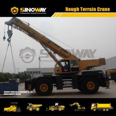 Hydraulic Mobile Truck Crane, 55 Ton 4X4 Rough Terrian Crane