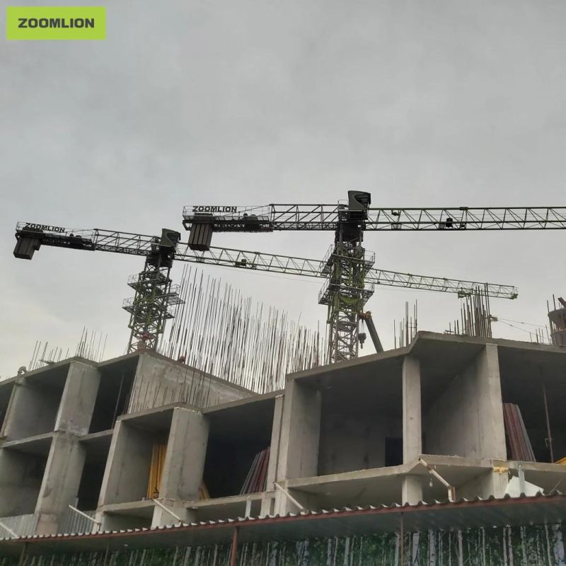 T6515-10b Zoomlion Construction Machinery Used Flat-Top/Topless Tower Crane