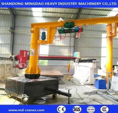 Mingdao Crane Brand 220V 380V 415V Electric Jib Crane for Sale