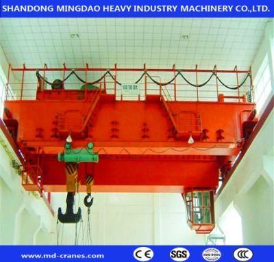 Hot Sale China Double Girder Overhead Crane with Trolley Winch