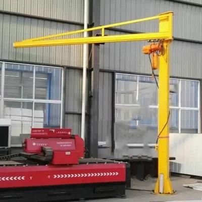 Chinese Supplier Wire Rope Hoist 220V 180 Degree 500kg Jib Crane