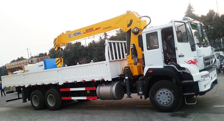 XCMG Official Crane Truck 12 Ton Telescopic Boom Truck Mounted Crane Sq12sk3q