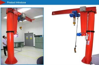 Floor Mounted Jib Crane, 360 Degree Pneumatic Overhead Bridge Jib Crane, Industry Crane