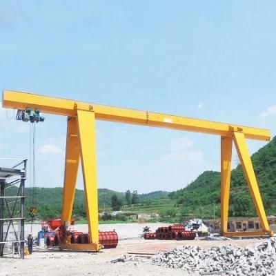 Outdoor Used 30 Ton a Frame Single Girder Gantry Crane