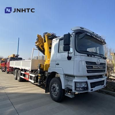 Shacman F3000 6X4 Straight Arm Crane Cargo Truck